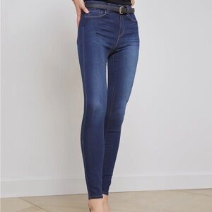 L’Agence Marguerite High-Rise Ankle Skinny Jeans